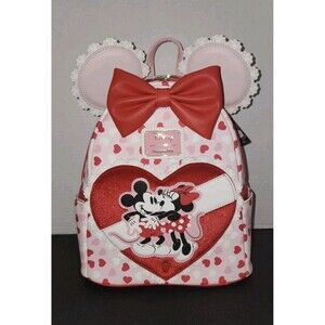 Loungefly Disney Mickey & Minnie Valentine's Day Chocolate Box Scented  Backpack